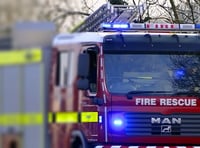 Wellington firefighters race to save woman from burning building 