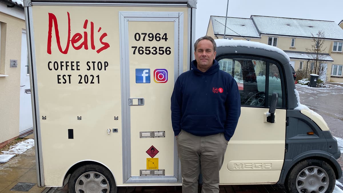 Used coffee cheap van for sale