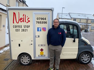 A chat with Neil, the man behind the Basins coffee van 