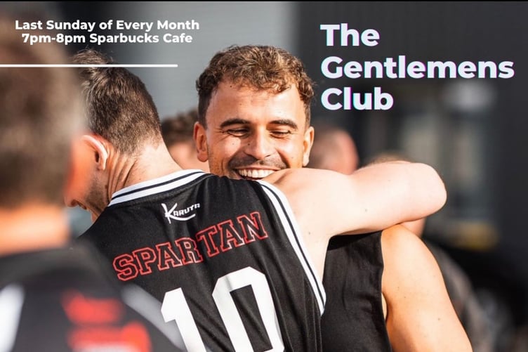 Spartan Chamber Fitness Studio are holding a suicide prevention meeting for men on the last Sunday of every month