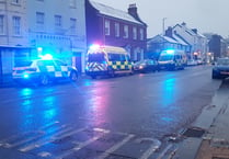  Town centre emergency after fall