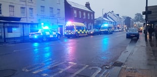  Town centre emergency after fall