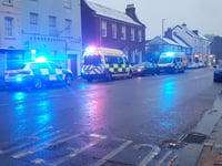  Town centre emergency after fall