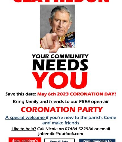 Clayhidon coronation community party