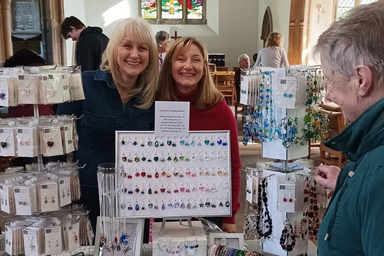 A dozen independent stallholders brought their wares to the church fair