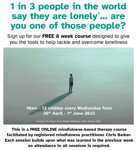 Mindfulness practitioner Chris Barker is offering a free online therapy course
