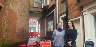 Fears of building collapse in town centre