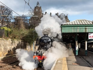 See The Flying Scotsman this month