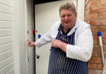 'Plonker' tries to break into Tim Potter's butchers shop