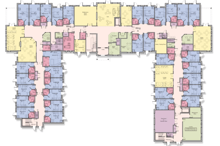 The 68 bedroom facility is said to provide 100 permanent jobs to the area