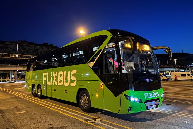 Fix Bus coaches are taking passengers from Taunton to Birmingham for just £2 this month