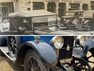 100-year-old Wellington car coming home 