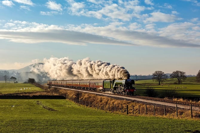 The Flying Scotsman steam locomotive