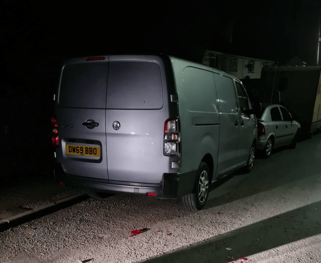 Tractor 'nearly took teenager's head off' as it smashed cars in town