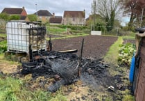 Appeal after allotment arson attack