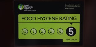 Food hygiene ratings given to eight Somerset establishments