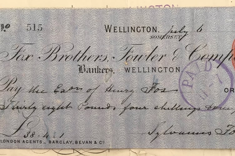 The Fox family bank was established in part to save the need for arduous and risky journeys to Exeter and other distant banks
