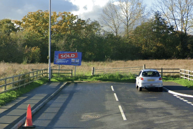 The 0.37 hectare site which could soon house a site for the storage, maintenance and distribution of portaloos
