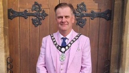 Cllr Marcus Barr has been elected as Wellington's new mayor