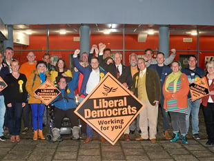 Wellington Lib-Dem MP candidate welcomes 'near landslide' result