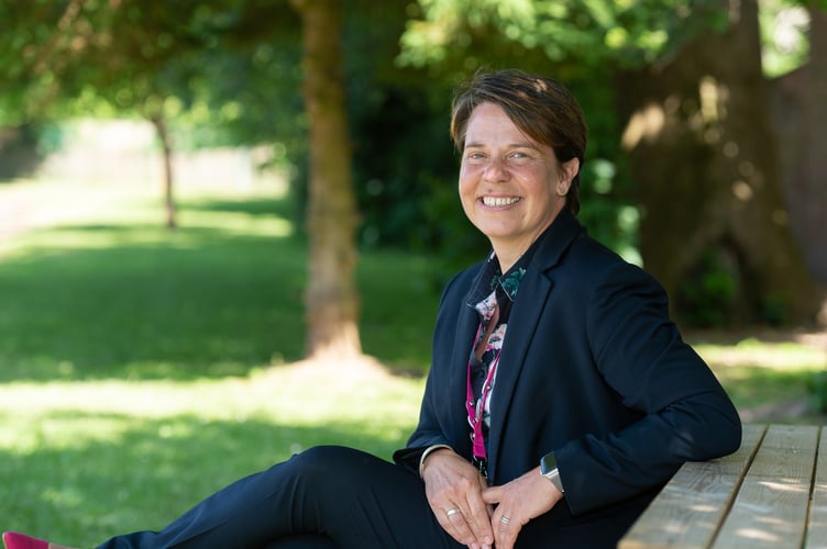 Court Fields School, Wellington head Polly Matthews, who has overseen a turnaround in its standards.