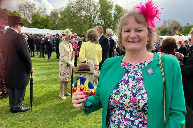 Chief executive Fiona Mahoney and her husband Ken were invited to the King's garden party in recognition of Reminiscence Learning's good work