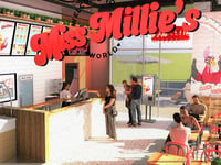 Free lunch at Miss Millie's on opening day