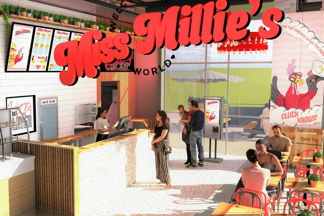 The new Miss Millie's store in Wellington will be handing out free burgers when it opens on Thursday, May 25