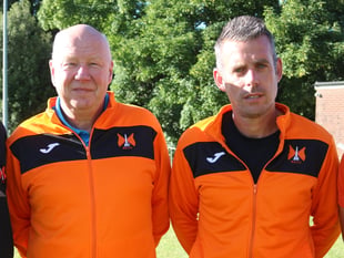 Management trio club Wellington ,Nick Buttle, Adam Watson, football