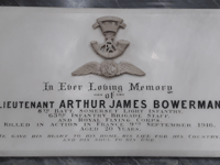 Church remembers FirstWorld War pilot