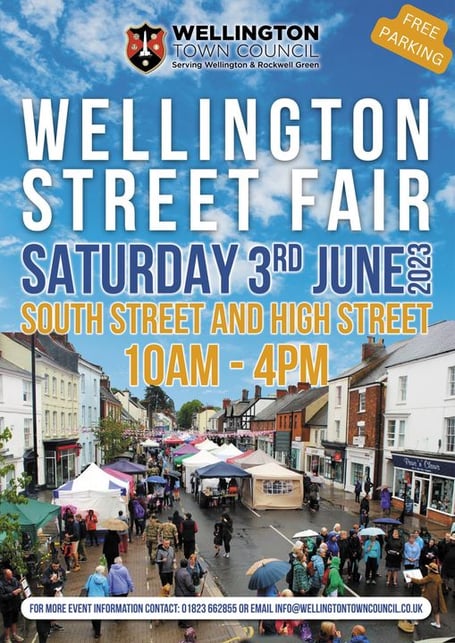 Wellington's annual street fair needs volunteers to help on June 3.