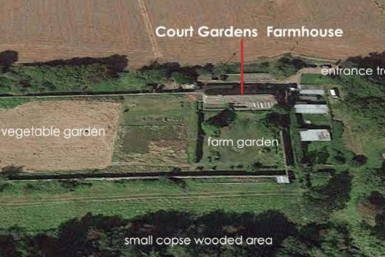 The site of the planned new residential care facility
