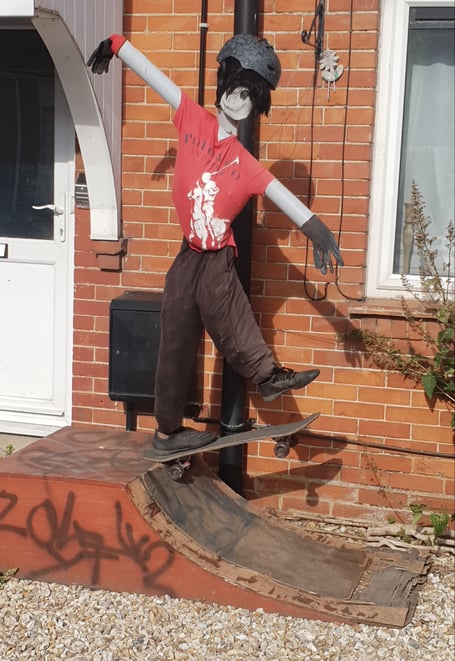 One of last year's Rockwell Green scarecrow competition entries.