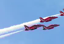 Wellington Monument and West Buckland will see a Red Arrows fly-past