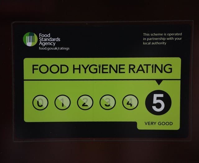 Food hygiene ratings handed to four Somerset establishments