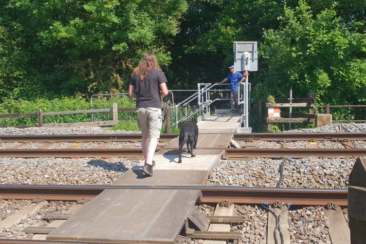 Westford railway crossing in Rockwell Green has been reopened.