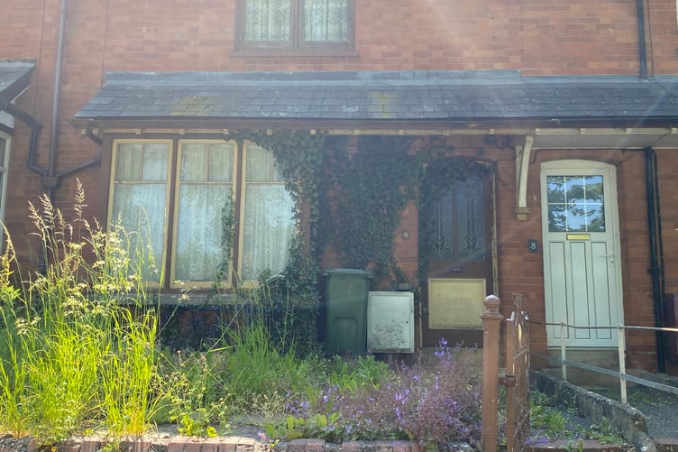 Some neighbours occasionally tame the overgrown frontage to prevent it becoming too unsightly