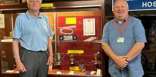 Rifle's bugle on show
