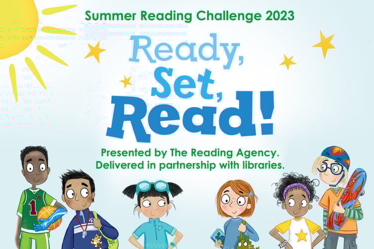 A summer scheme is encouraging children to read during their holidays