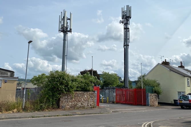 An existing mast is set to be replaced with a 22.3 metre 5G ready transmitter