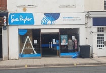 Sue Ryder charity shop 'closed for two months'