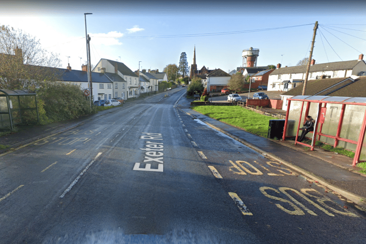 The road through Hilly Head and Rockwell Green which is due to be resurfaced.
