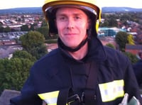 Local fire fighter celebrated