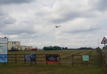 Spitfire display for 80th anniversary of Dunkeswell