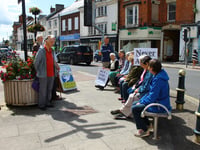 Silent vigil for Hiroshima victims
