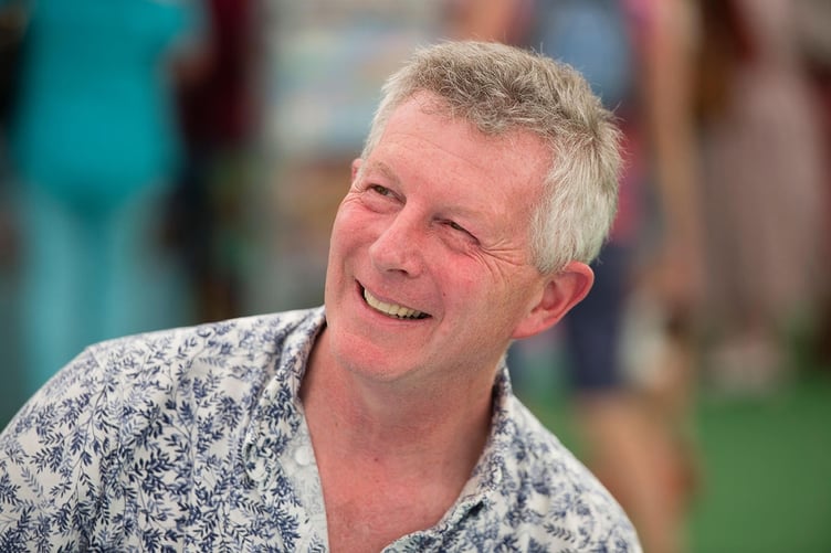 Author and Somerset Wildlife Trust president Stephen Moss whose book has been shortlisted for a prestigious prize.