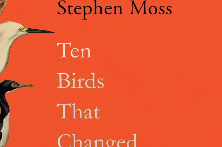 The cover Somerset Wildlife Trust president Stephen Moss' latest book.