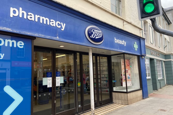 Doubts over the future of  Boots Pharmacy, in High Street, Wellington.