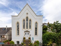 "Unique" home for sale was once a chapel and an art gallery 