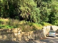 'Grimy' wall at Marine base restored